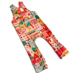 18-24M Valentines Day Toddler Overalls | More Fun Please